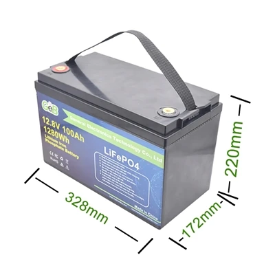 12,8 V 100 Ah baterija za pohranu energije za električni skuter Litij željezo...